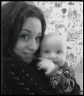 February - with my little niece Lilith in Stockholm.
